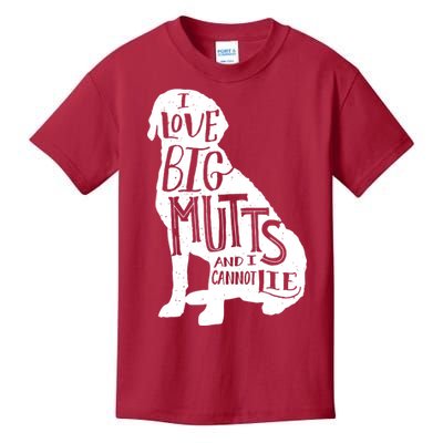 Like Big Mutts and I Cannot Lie Kids T-Shirt