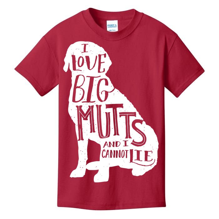 Like Big Mutts and I Cannot Lie Kids T-Shirt