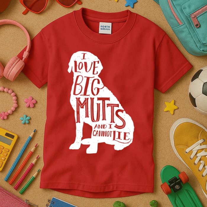 Like Big Mutts and I Cannot Lie Kids T-Shirt