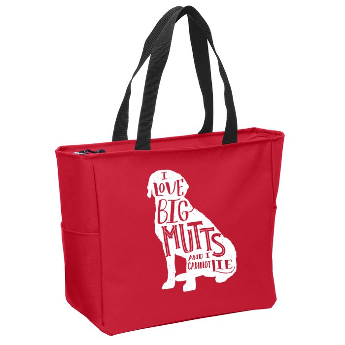Like Big Mutts and I Cannot Lie Zip Tote Bag