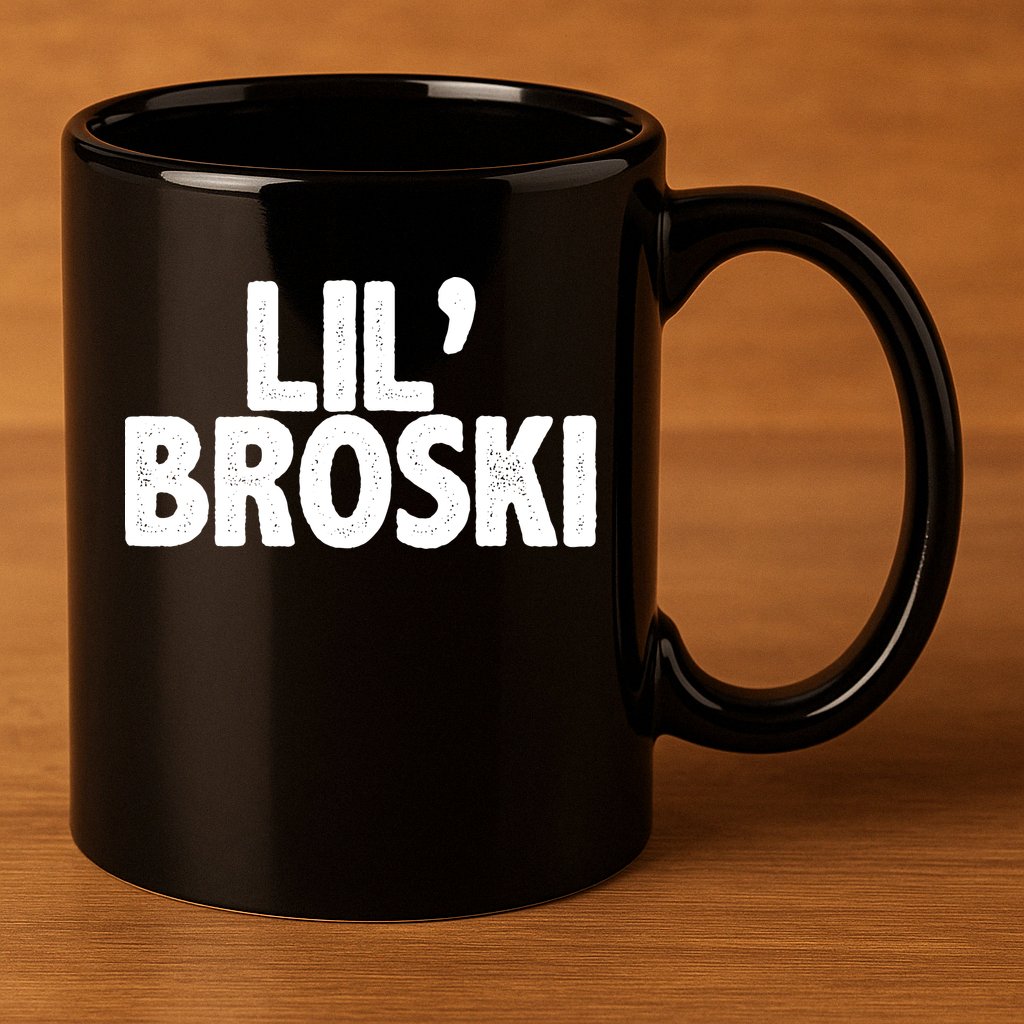 lil' broski 11oz C Handle Ceramic Mug