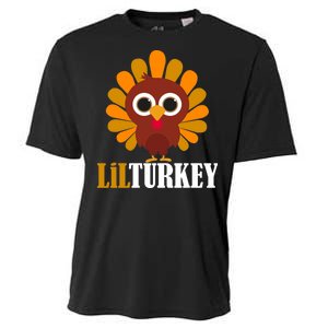 Lil Turkey Cute Thanksgiving  Cooling Performance Crew T-Shirt