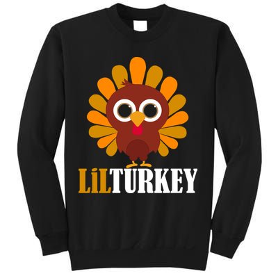 Lil Turkey Cute Thanksgiving  Sweatshirt