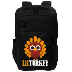 Lil Turkey Cute Thanksgiving  Impact Tech Backpack