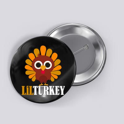 Lil Turkey Cute Thanksgiving  Button