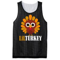 Lil Turkey Cute Thanksgiving  Mesh Reversible Basketball Jersey Tank