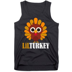 Lil Turkey Cute Thanksgiving  Tank Top