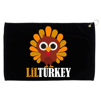 Lil Turkey Cute Thanksgiving  Grommeted Golf Towel