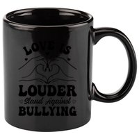Love Is Louder Anti Bullying Kids Unity Day Orange Be Kind 11oz C Handle Ceramic Mug