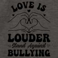 Love Is Louder Anti Bullying Kids Unity Day Orange Be Kind Vector Backpack