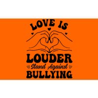 Love Is Louder Anti Bullying Kids Unity Day Orange Be Kind Bumper Sticker