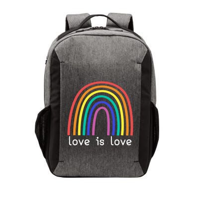 Love Is Love Rainbow Pride Month Vector Backpack
