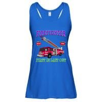 Last In Last Out Fire Truck Firefighter Novelty Gift Meaningful Gift Ladies Essential Flowy Tank