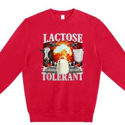 Lactose Intolerant Premium Crewneck Sweatshirt