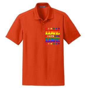 Love Is Love Cute Ghost Lgbt Equality Halloween Lgbt Pride Gift Dry Zone Grid Polo