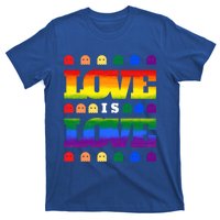 Love Is Love Cute Ghost Lgbt Equality Halloween Lgbt Pride Gift T-Shirt