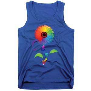 Love Is Love Lgbt Flower Cool Gift Lgbt Pride Gift Tank Top