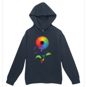 Love Is Love Lgbt Flower Cool Gift Lgbt Pride Gift Urban Pullover Hoodie