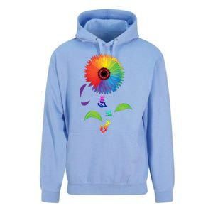 Love Is Love Lgbt Flower Cool Gift Lgbt Pride Gift Unisex Surf Hoodie