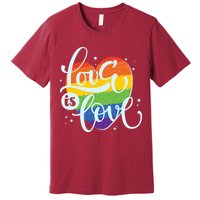 Love Is Love LGBT Pride Premium T-Shirt