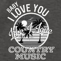 Like I Love Country Music Country Song Lyrics Vector Backpack