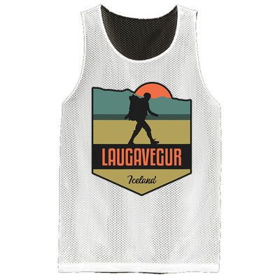 Laugavegur Iceland Mesh Reversible Basketball Jersey Tank