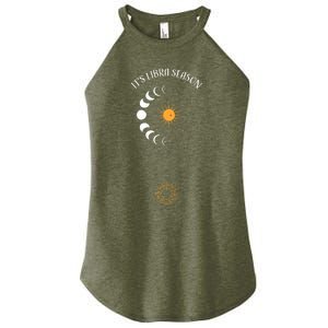 Libra: Its Libra Season Astrology Sayings Funny Gift Women's Perfect Tri Rocker Tank