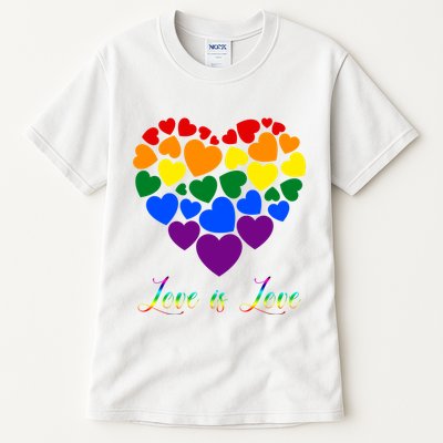 Love Is Love Pride Heart Tall T-Shirt