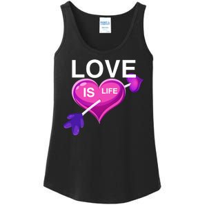 Love Is Life Ladies Essential Tank