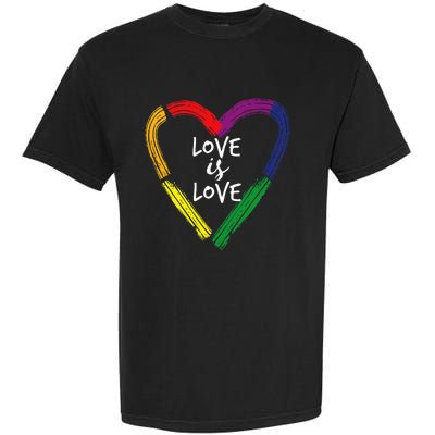 Love Is Love Garment-Dyed Heavyweight T-Shirt