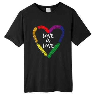 Love Is Love Tall Fusion ChromaSoft Performance T-Shirt