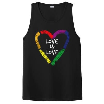 Love Is Love PosiCharge Competitor Tank