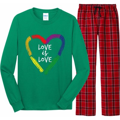 Love Is Love Long Sleeve Pajama Set