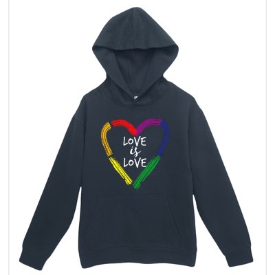 Love Is Love Urban Pullover Hoodie