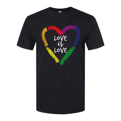 Love Is Love Softstyle CVC T-Shirt