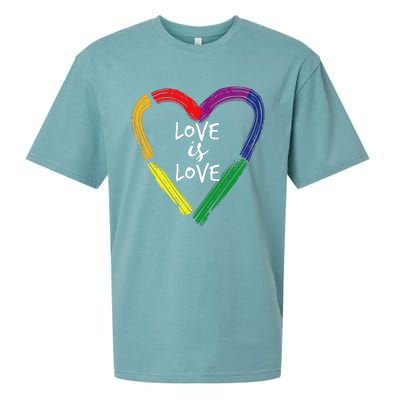 Love Is Love Sueded Cloud Jersey T-Shirt