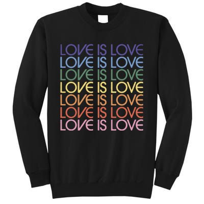 Love Is Love Pride Sweatshirt