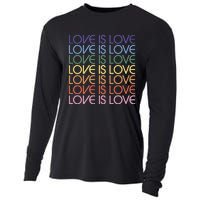 Love Is Love Pride Cooling Performance Long Sleeve Crew