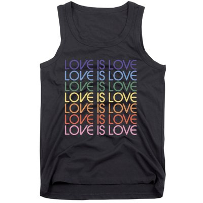 Love Is Love Pride Tank Top