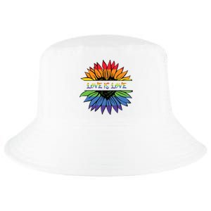 Love Is Love Rainbow Pride Graphic Cool Comfort Performance Bucket Hat