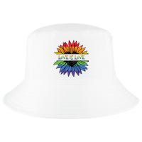 Love Is Love Rainbow Pride Graphic Cool Comfort Performance Bucket Hat