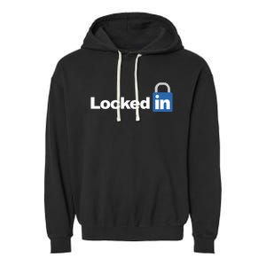 Locked In Garment-Dyed Fleece Hoodie