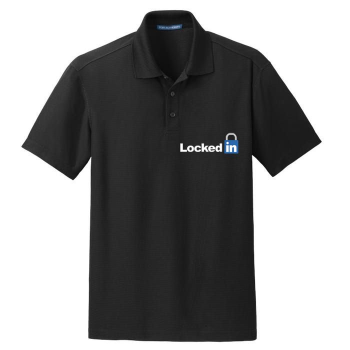 Locked In Dry Zone Grid Polo