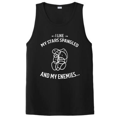 Limited I Like My Stars Spangled And My Enemies PosiCharge Competitor Tank