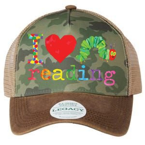 Librarian I Love Reading Hungry Caterpillar Teacher Legacy Tie Dye Trucker Hat