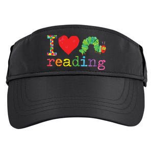 Librarian I Love Reading Hungry Caterpillar Teacher Adult Drive Performance Visor