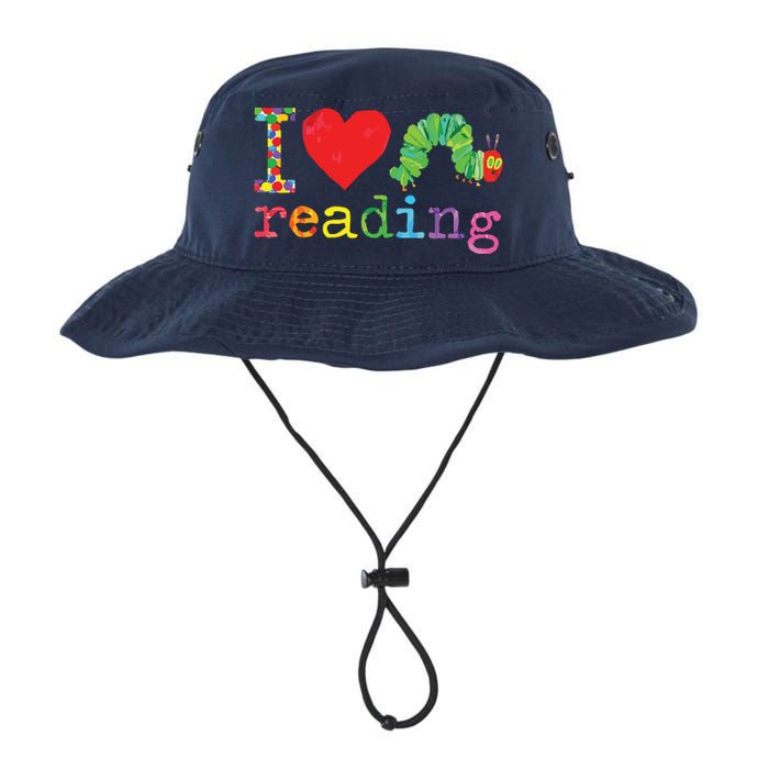 Librarian I Love Reading Hungry Caterpillar Teacher Legacy Cool Fit Booney Bucket Hat