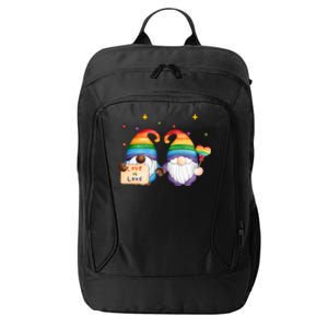 Love Is Love Rainbow Gnome City Backpack