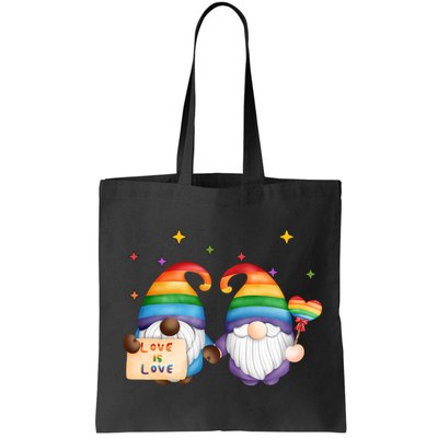 Love Is Love Rainbow Gnome Bag