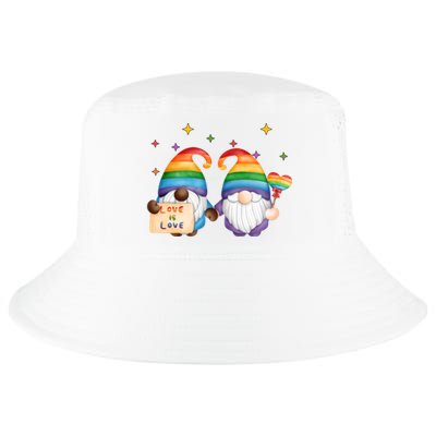 Love Is Love Rainbow Gnome Cool Comfort Performance Bucket Hat